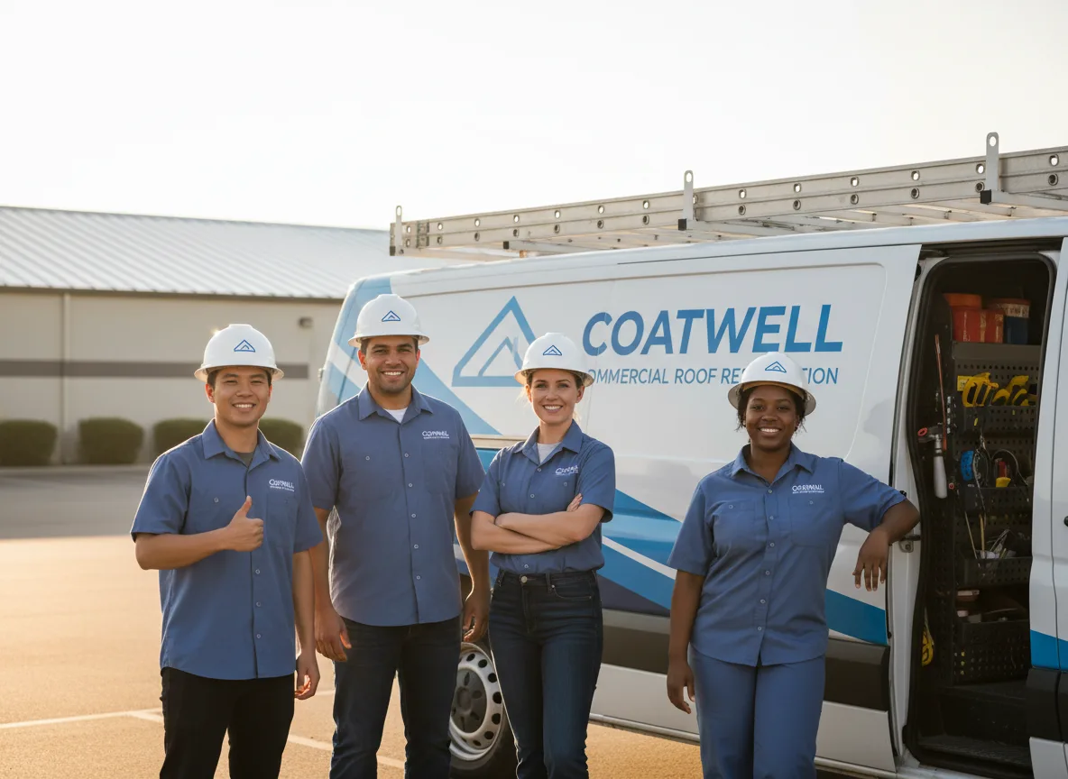 Commercial roof coating company in Osgood, IN